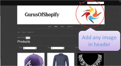 Add Image in Header